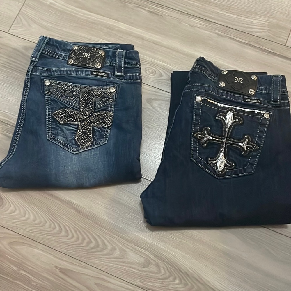 Miss me jeans sold separately. Both size 33.